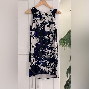 Theory Cannelia Silk Shift Dress